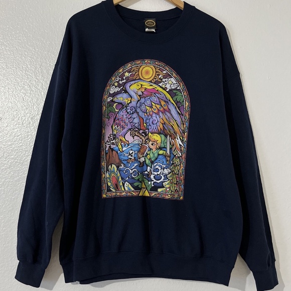 Nintendo The Legend of Zelda Unisex Sweatshirt 2XL - Picture 1 of 4